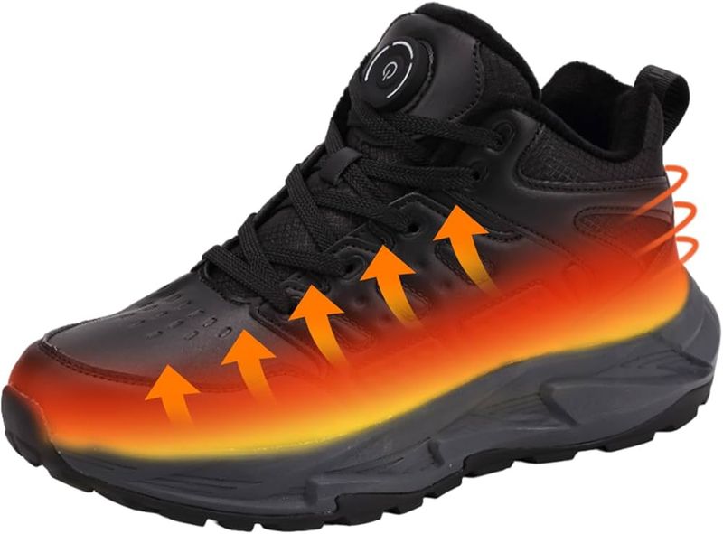 Solar-Powered Heated Boots