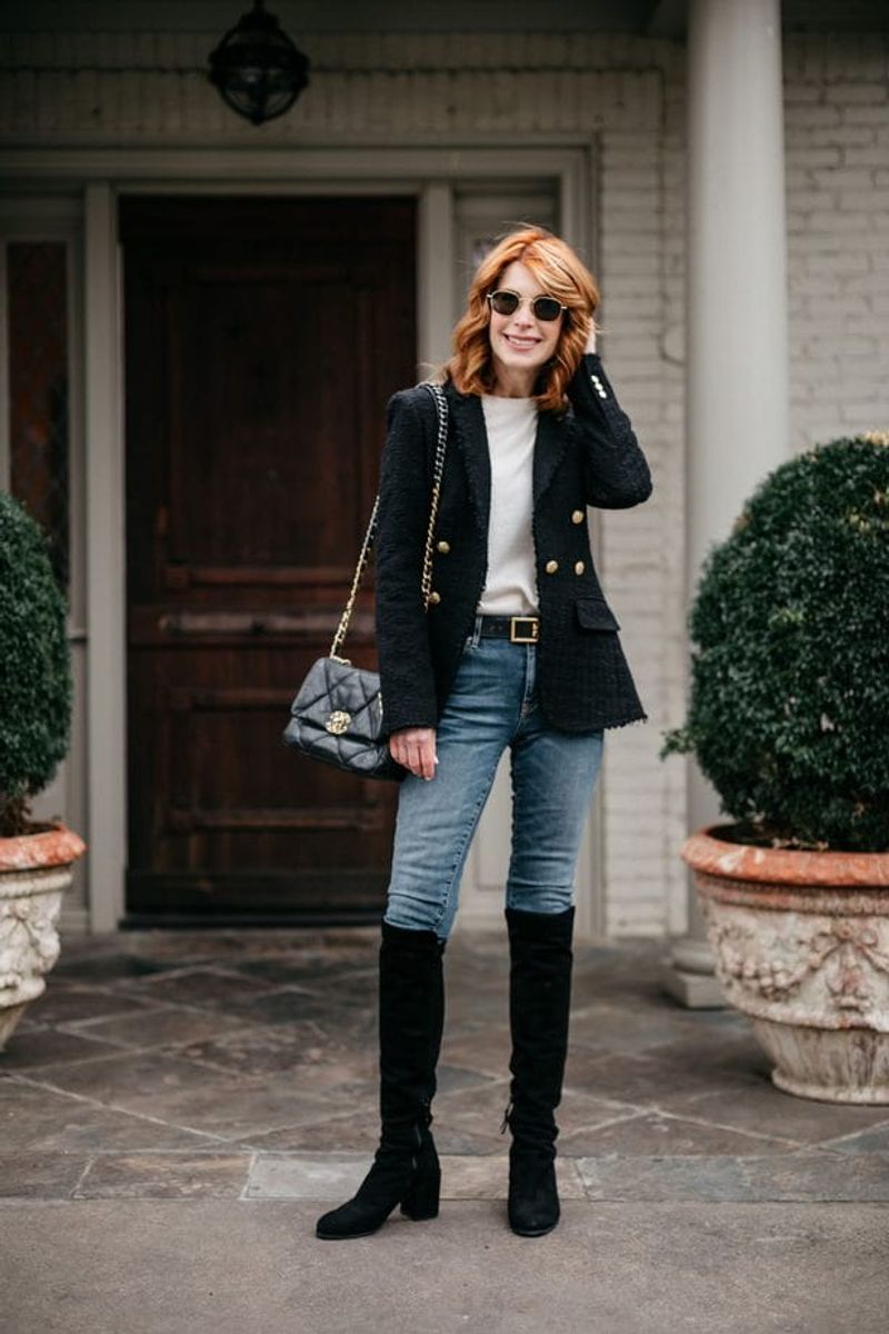 Blazer and Jeans Brilliance