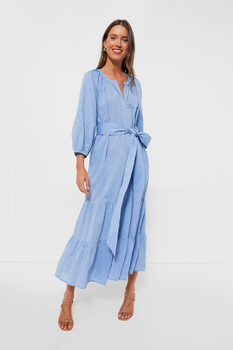 Chambray Casual Wrap