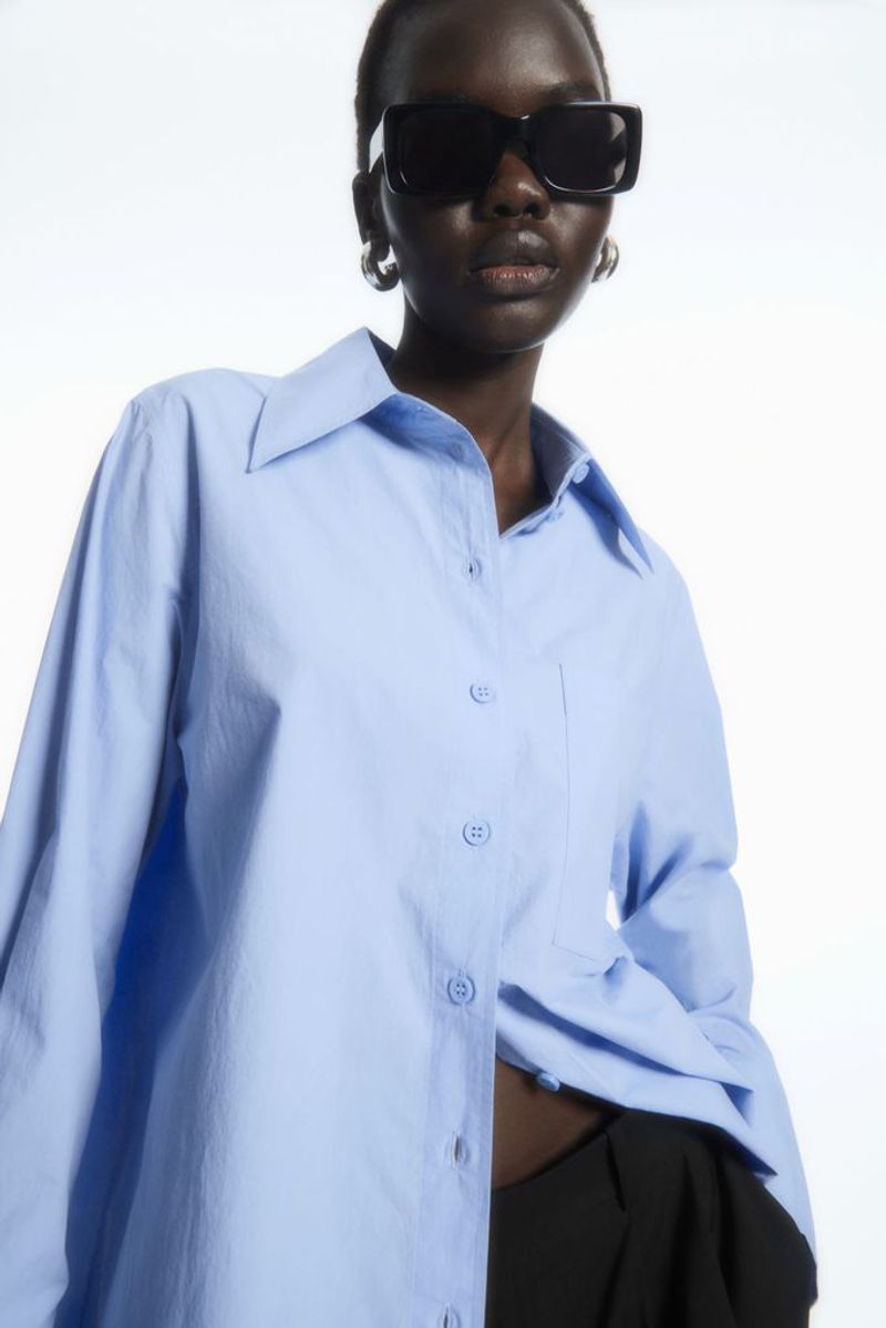 Oversized Button-Down Shirts