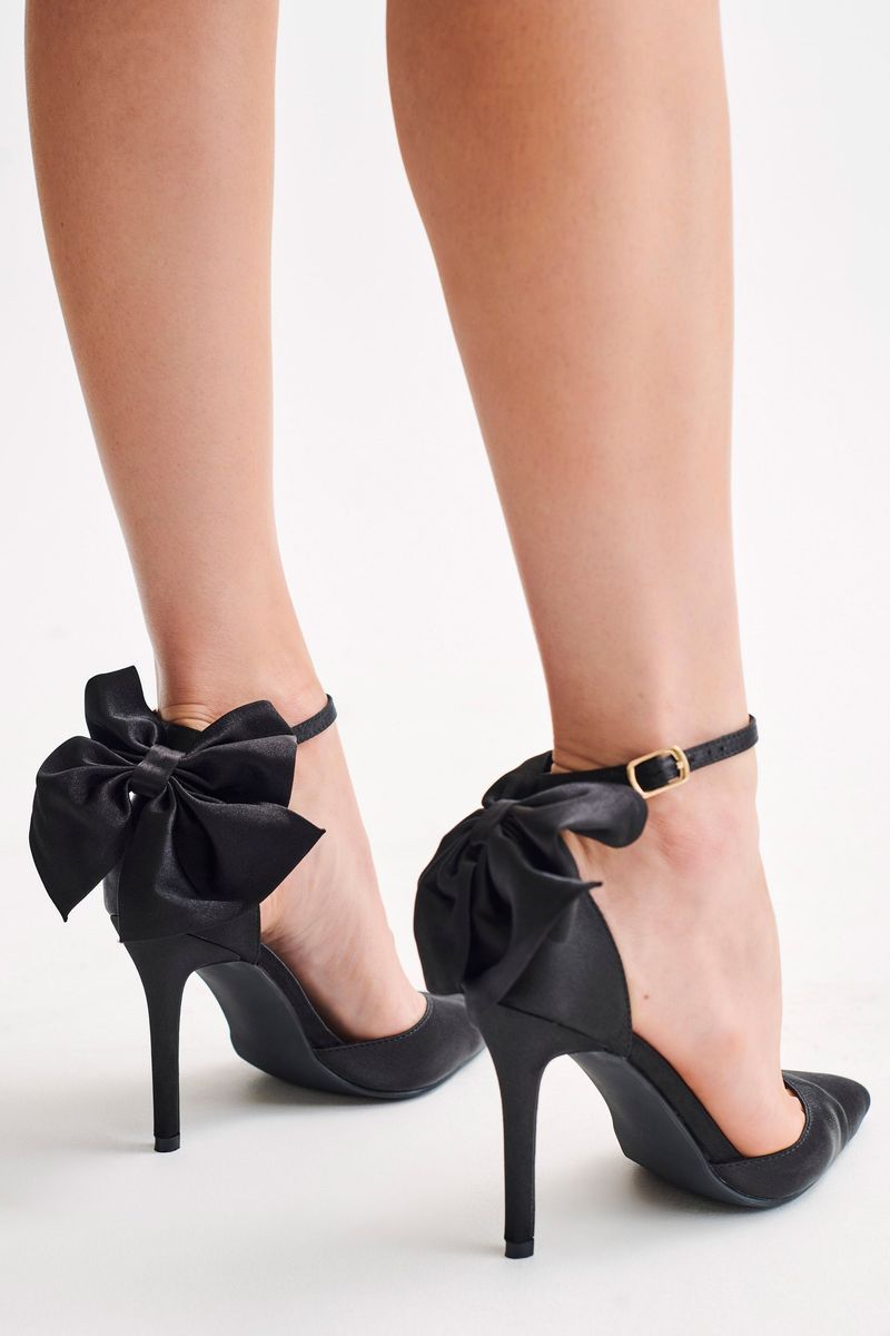 Bow-Topped Dressy Flats