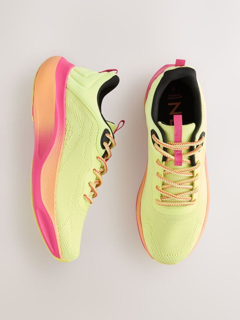 Neon Mesh Trainers
