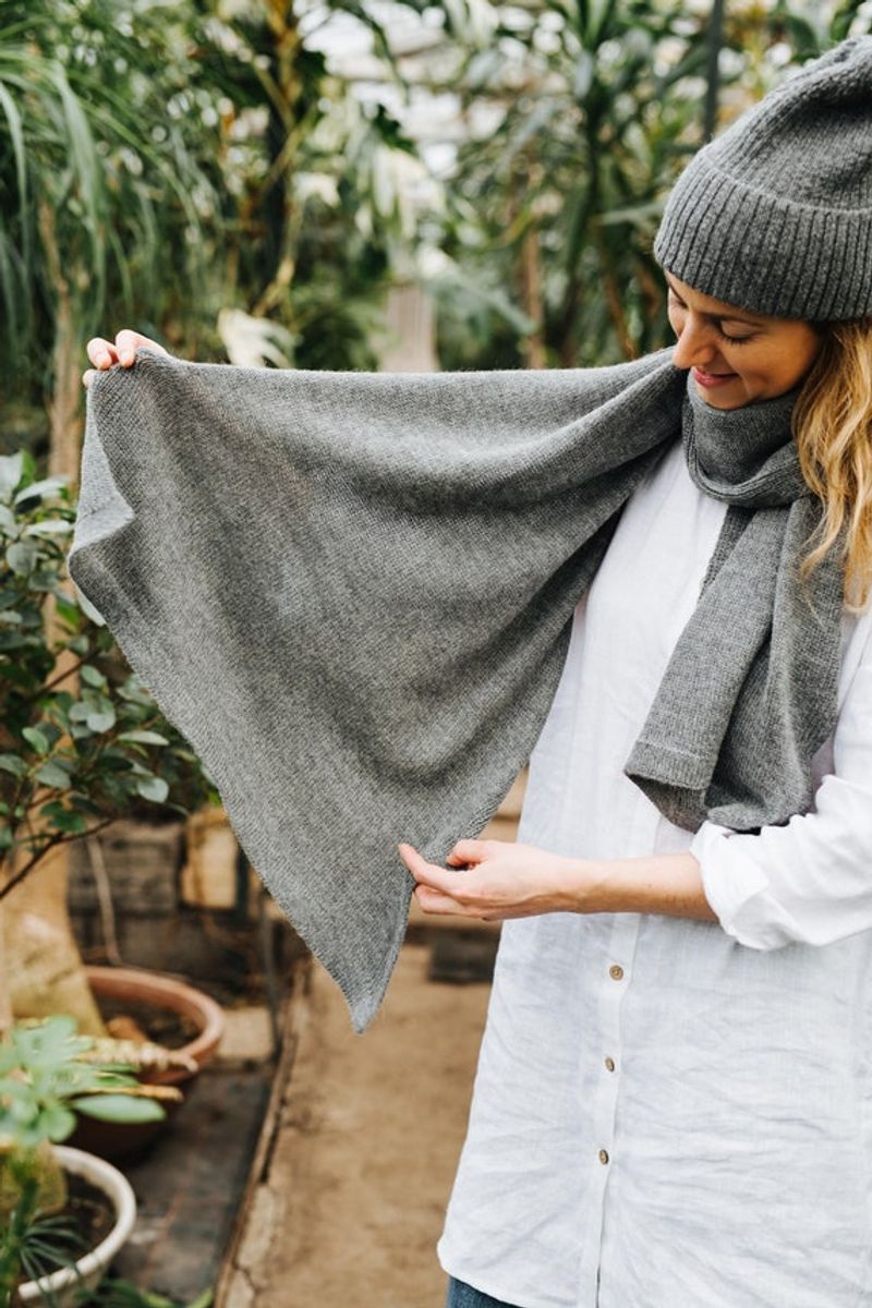 Alpaca Knit Scarf