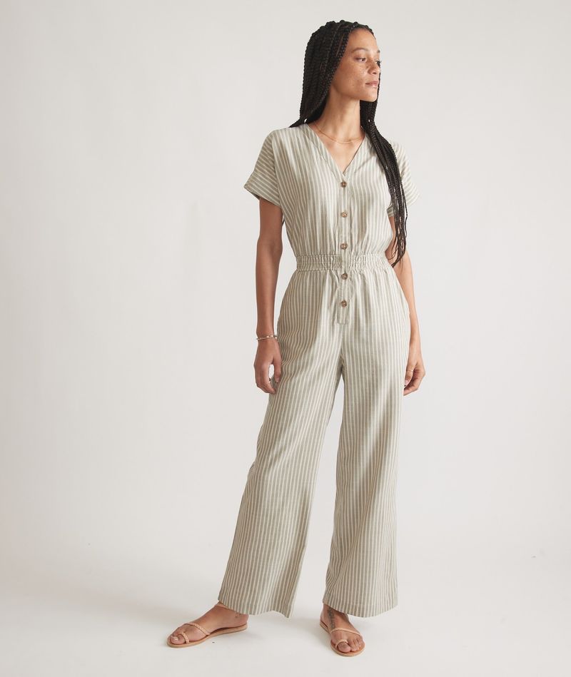 Drapey Wide-Leg Jumpsuit