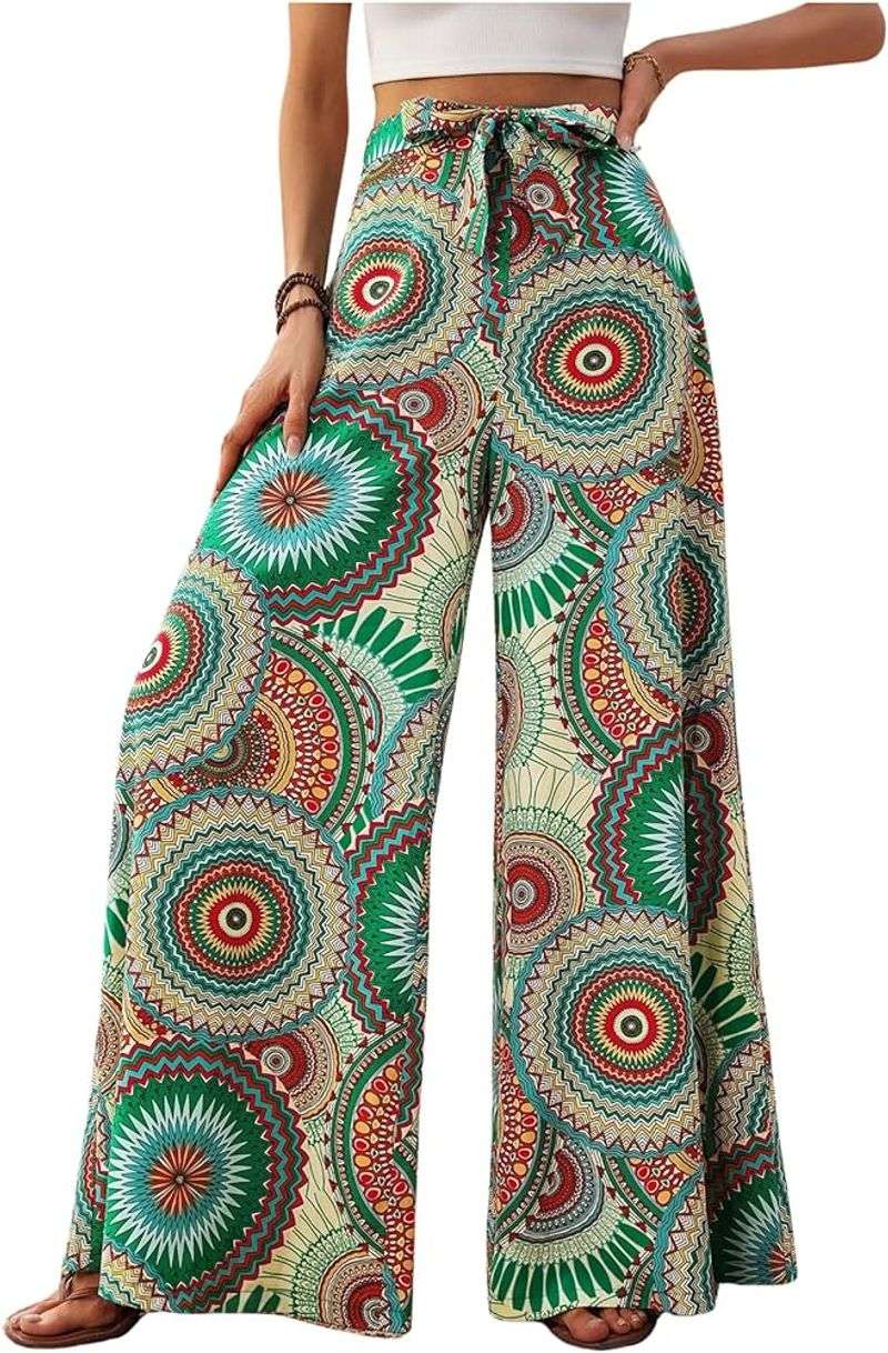 Bold Tribal Print Pants