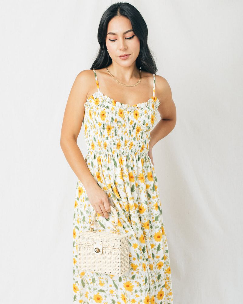 Sundress with Smocked Bodice