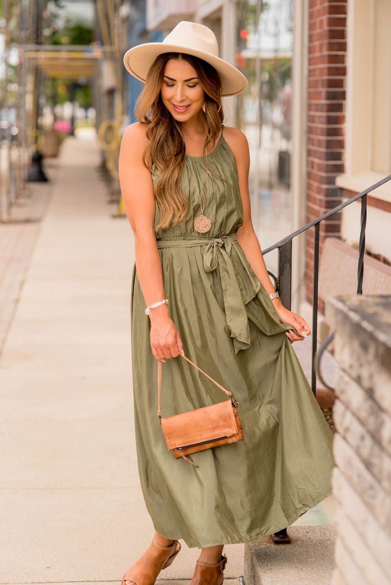 Effortless Tie-Waist Midi