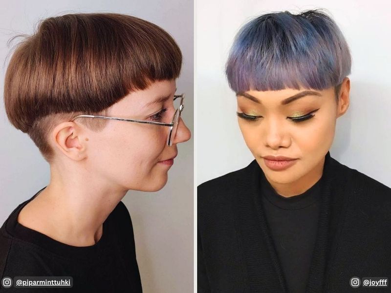 Choppy Mushroom Cut