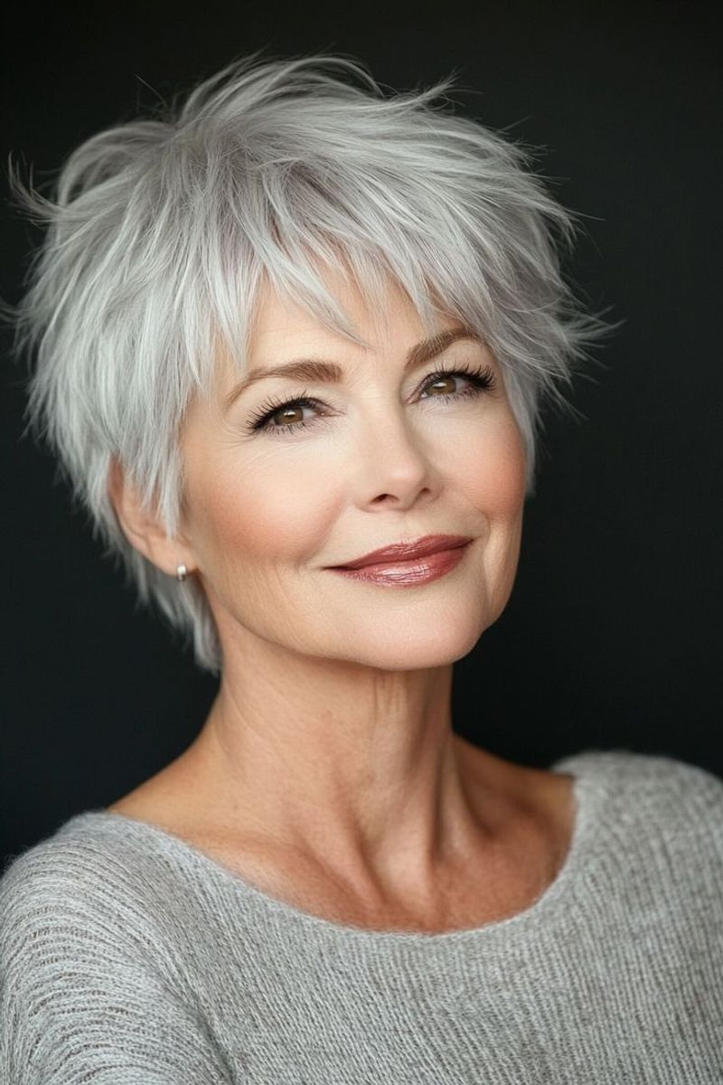 Shaggy Layered Pixie