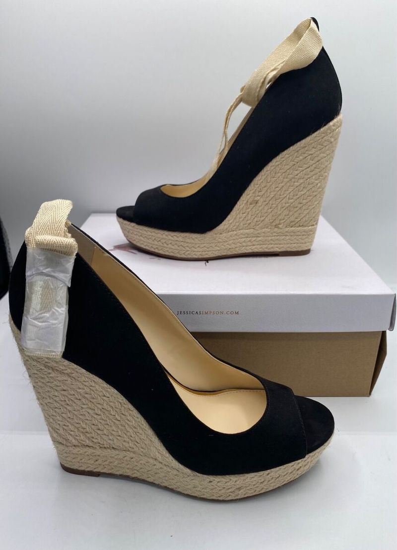 Outdated Espadrille Wedges