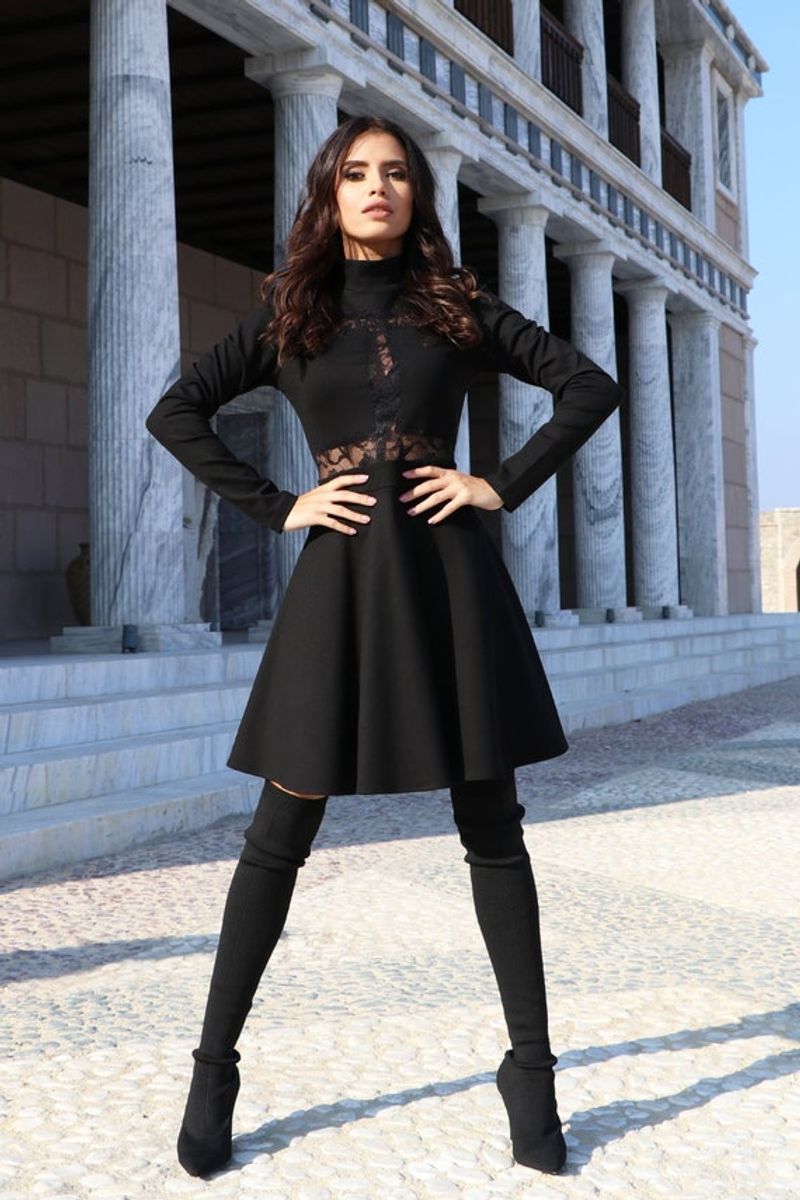 Mesh Panel Booties