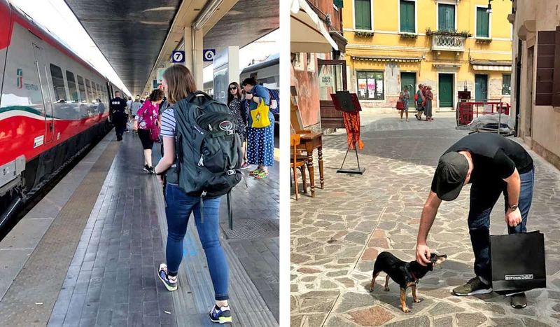 Train Station Traveler