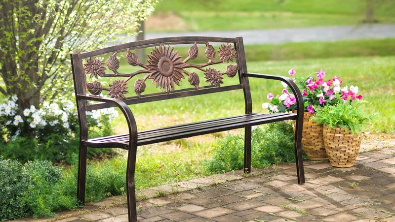 Garden Meditation Bench