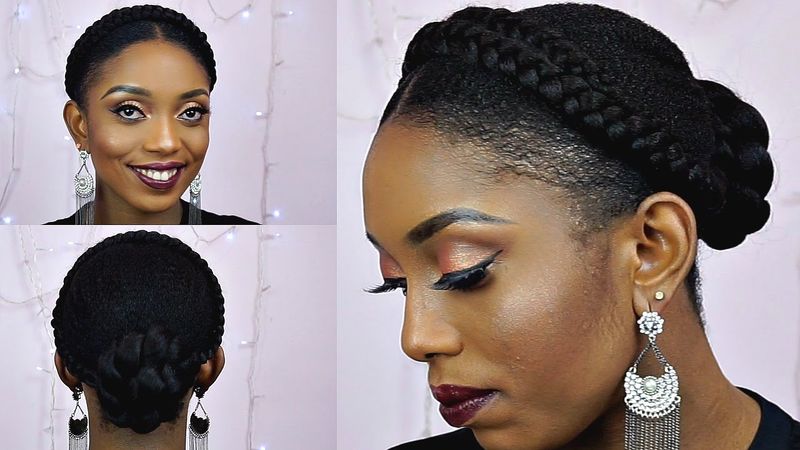Halo Braids for Outdoor Weddings