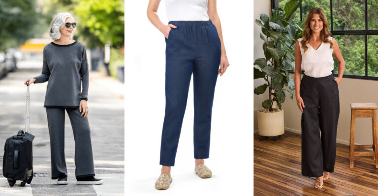 Seniors Love These 16 Loose-Fitting Pants With A Stretchy Waistband