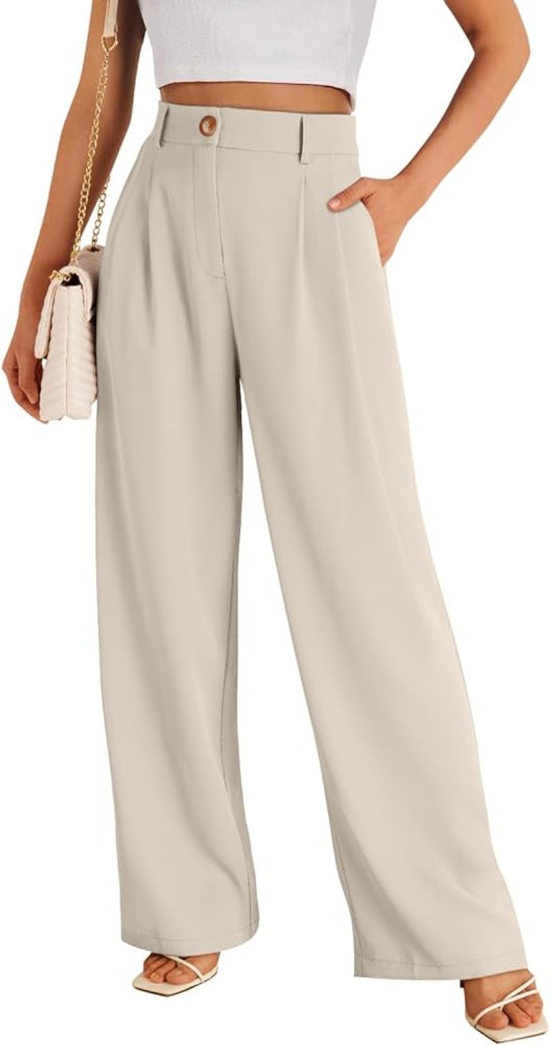 Wide-Leg Trousers