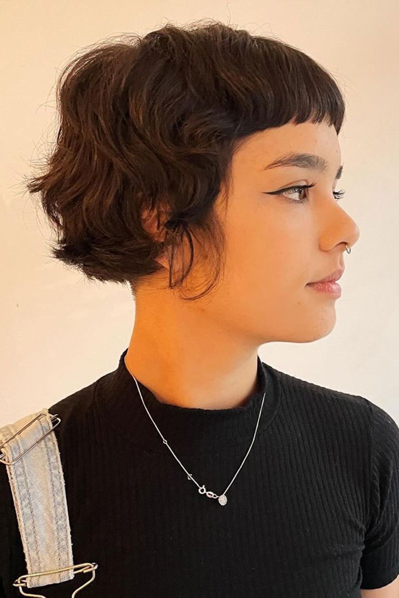 French Bob with Micro Bangs