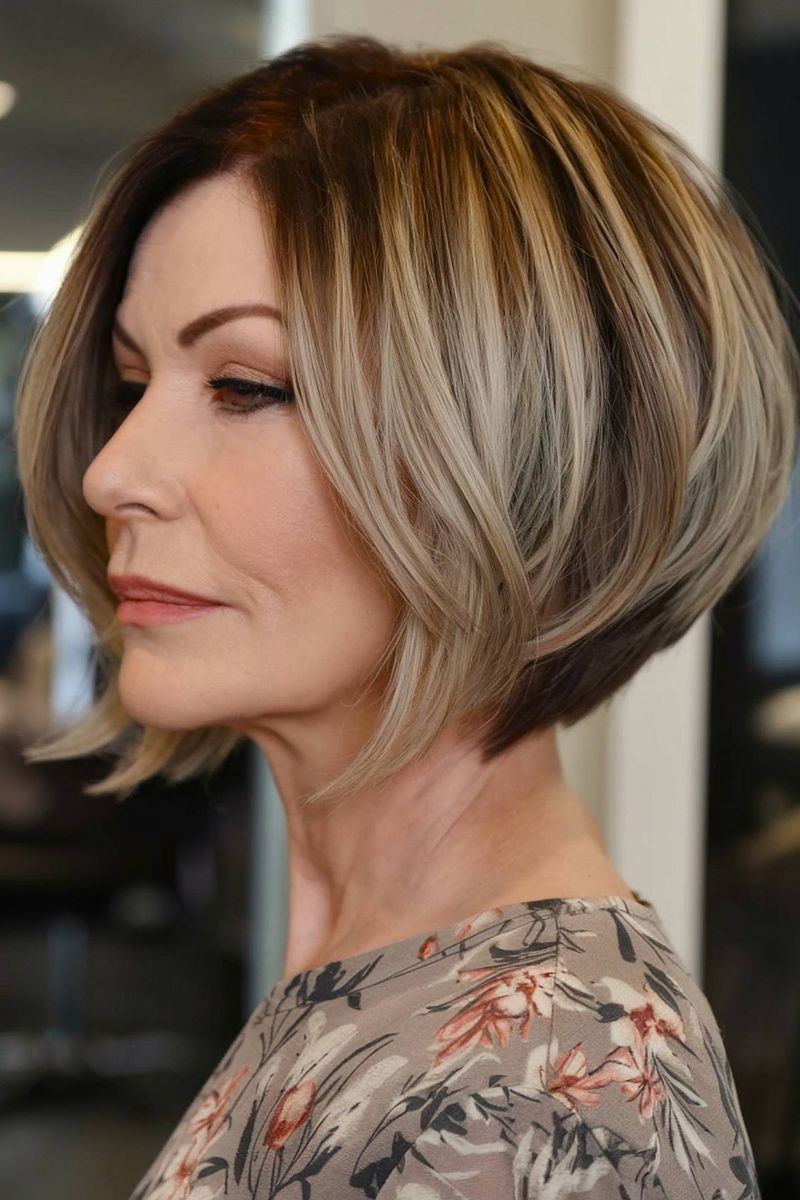 Stacked A-Line Bob