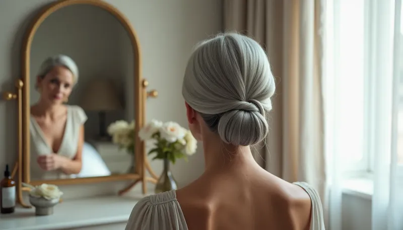 Elegant Low Chignon