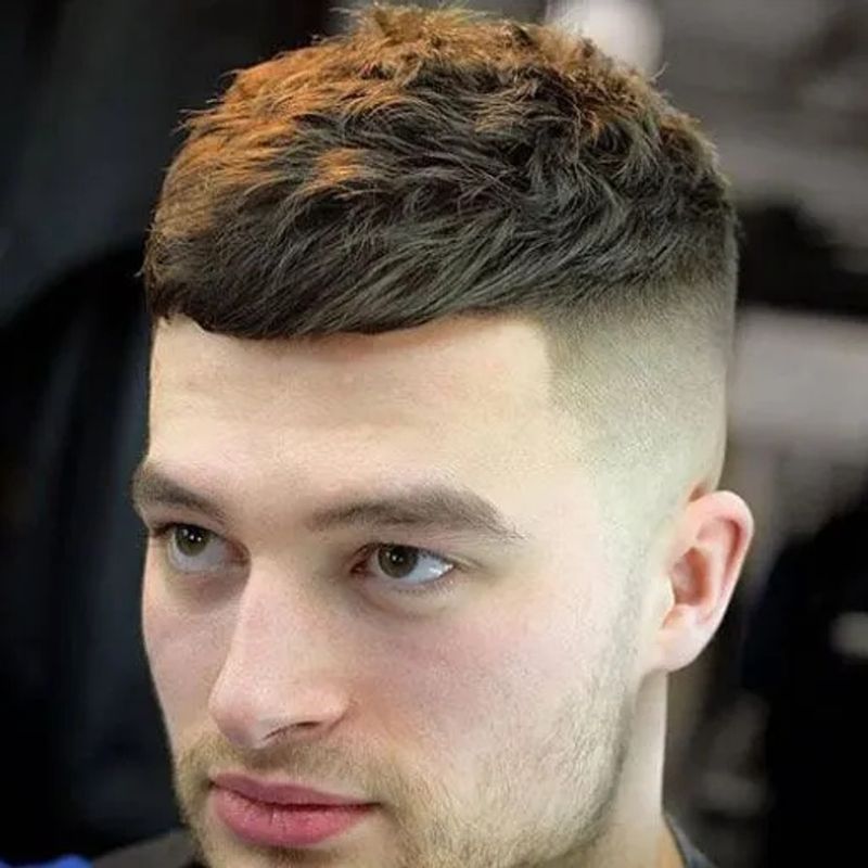 Textured Crop for Triangular Faces