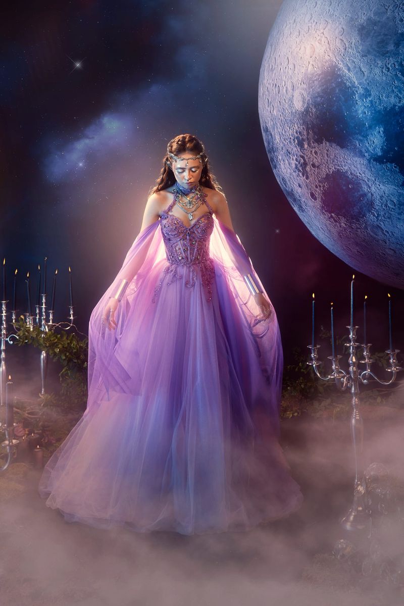 Frosted Lilac Elegance