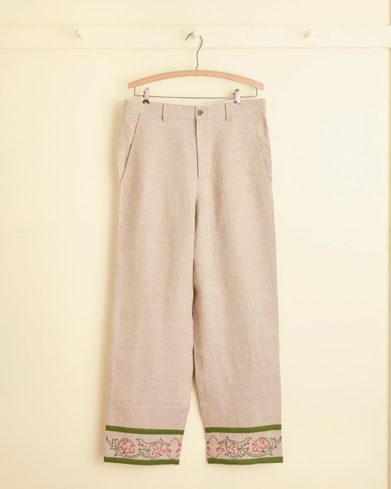 Embroidered Trousers