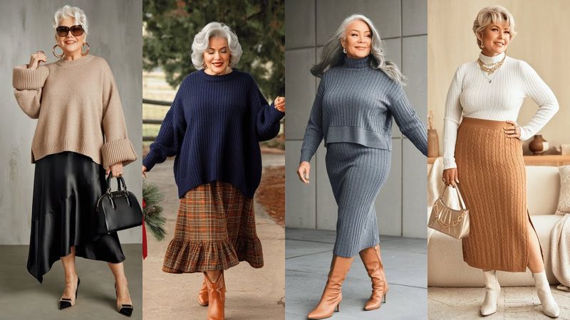 Knee-Length Skirt