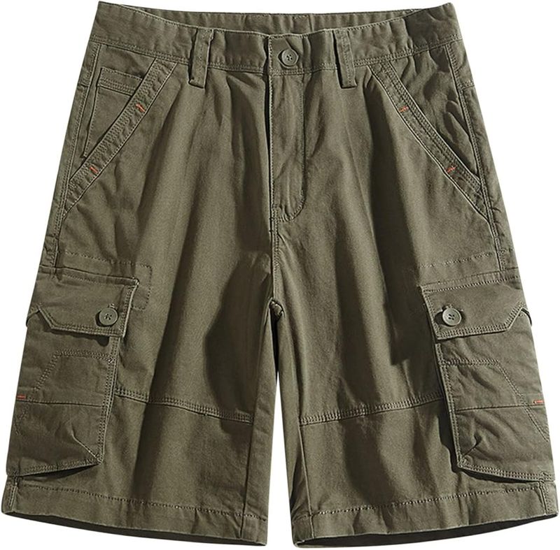 Cotton Cargo Shorts