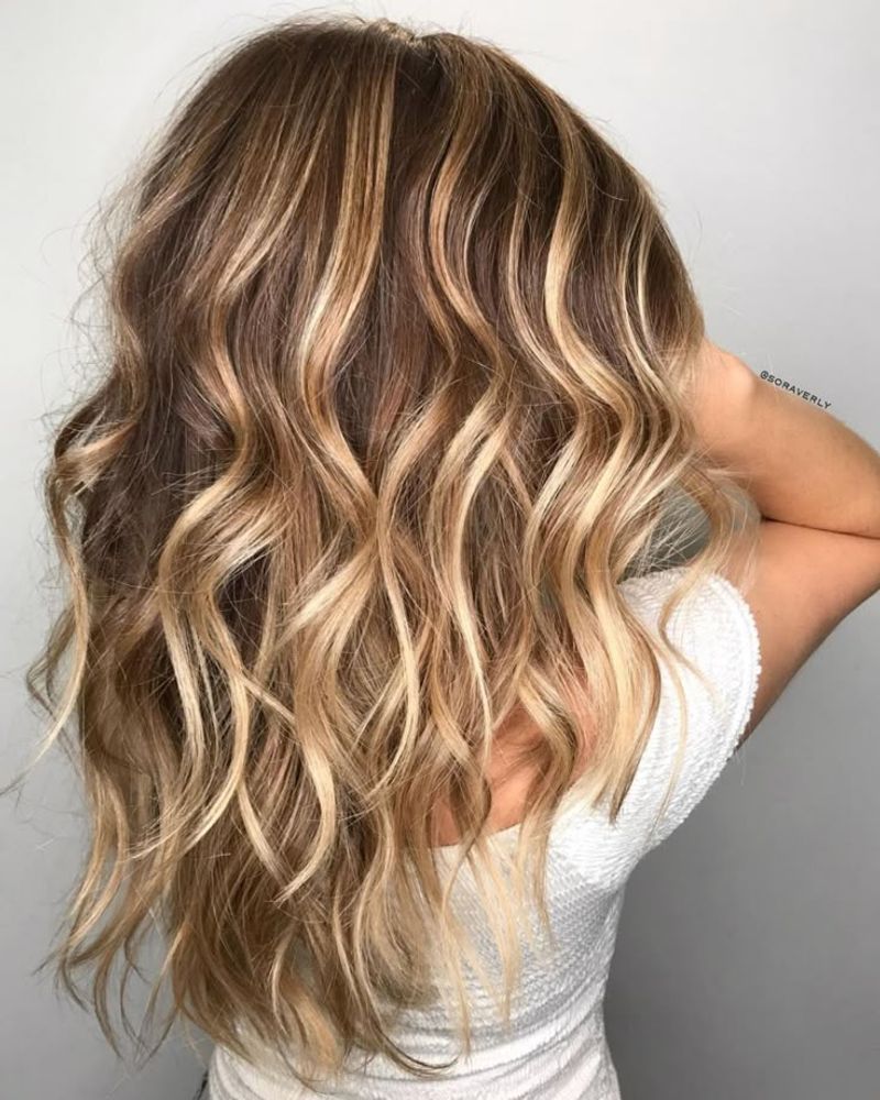Caramel Ribbon Lowlights