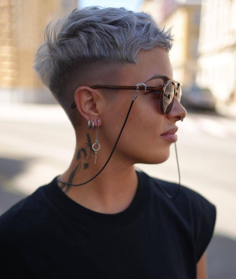 Dramatic Silver Undercut
