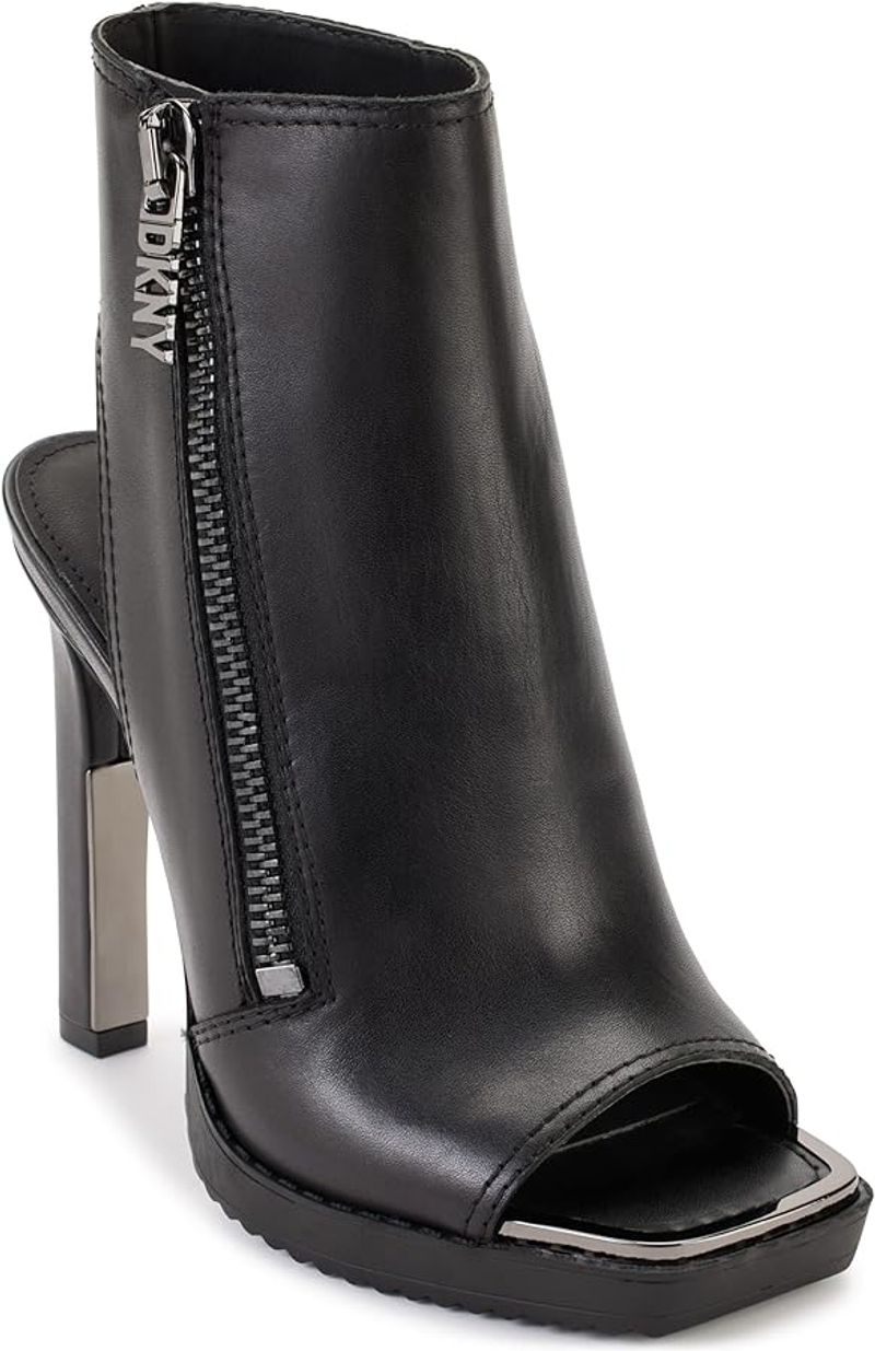 Peep-Toe Booties