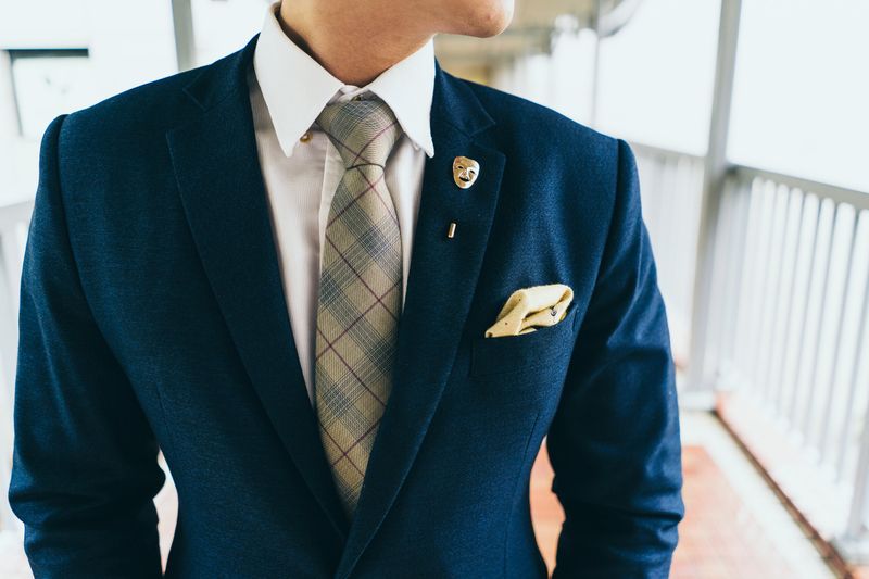 Handkerchiefs in Breast Pockets