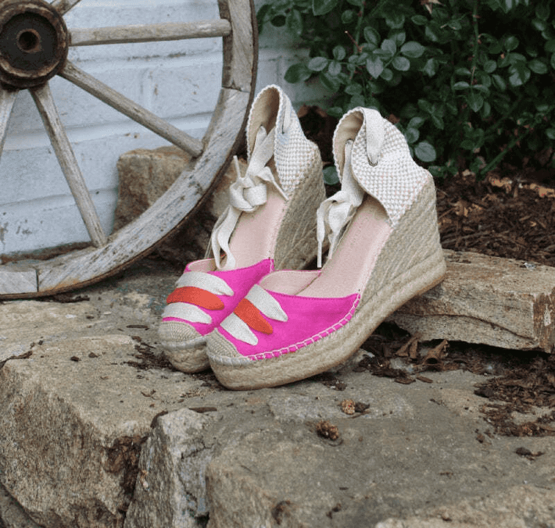 Playful Pink Espadrilles