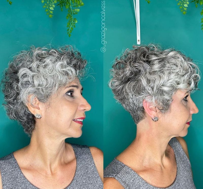 Pixie rizado