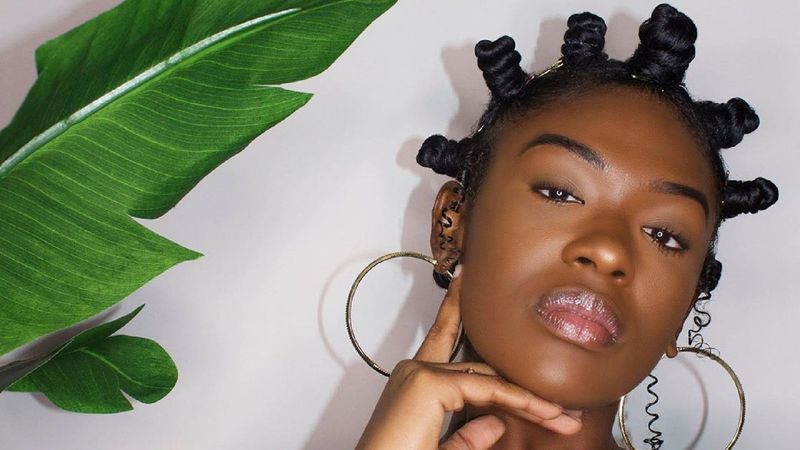 Playful Bantu Knots