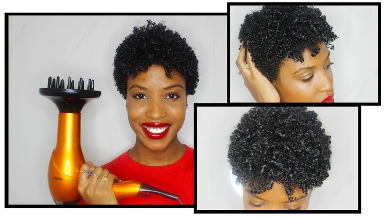 Defined Wash-and-Go with Diffuser