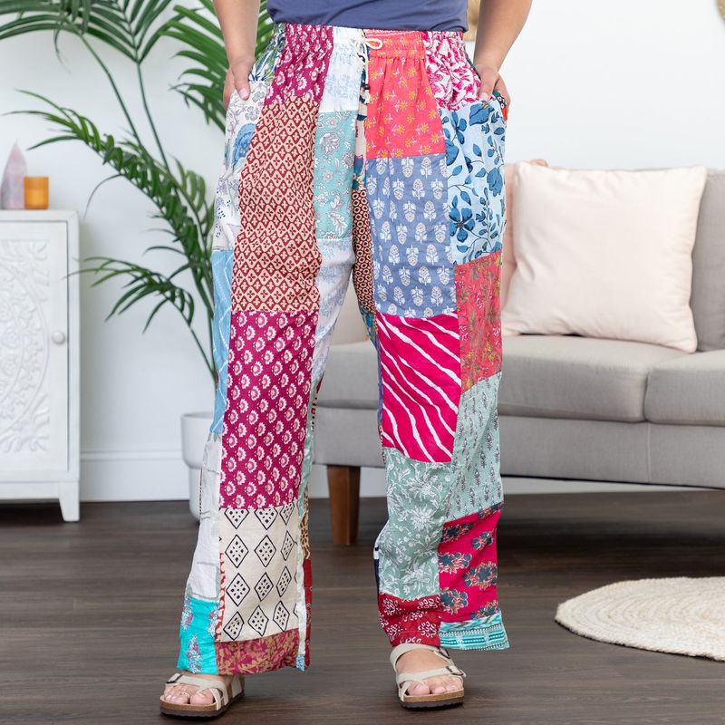 Boho Patchwork Pants