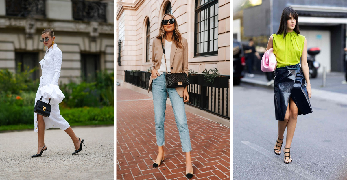 Slingback Heels Done Right — 17 Outfits to Inspire Your Next Look