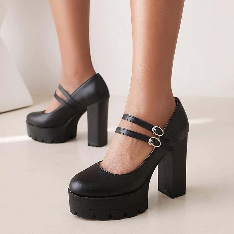 Platform Mary Janes