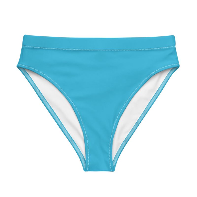 High-Waisted Swim Bottoms