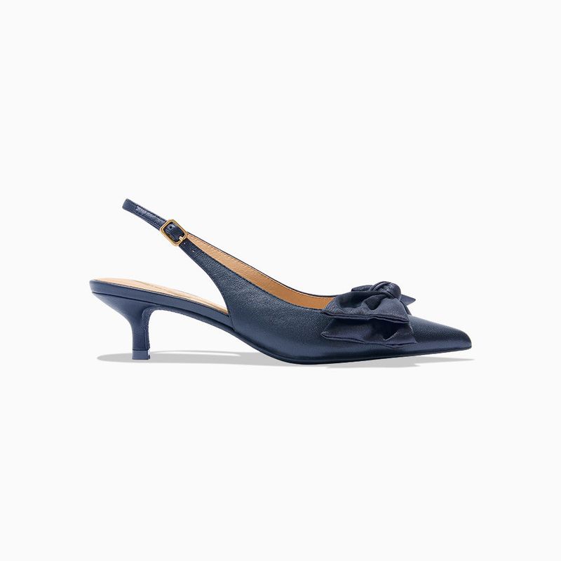 Kitten Heel Slingbacks