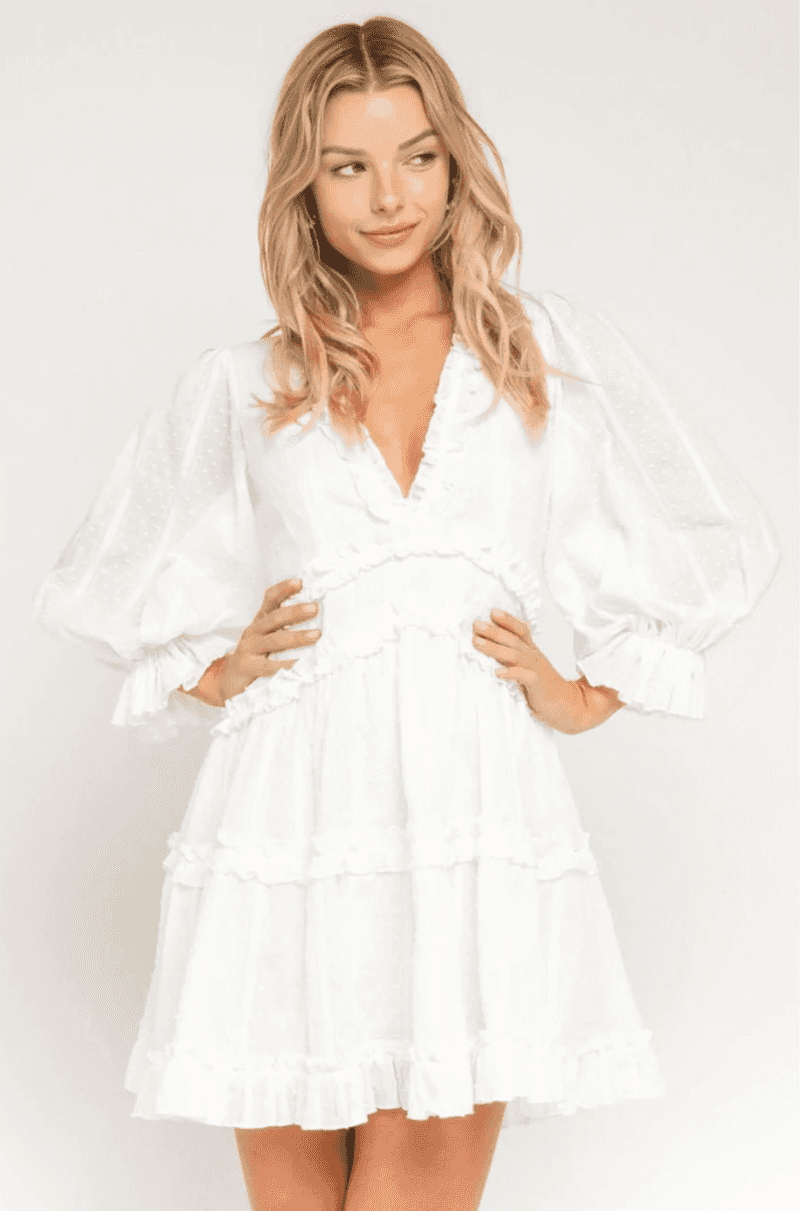 Tiered Dress Triumphs
