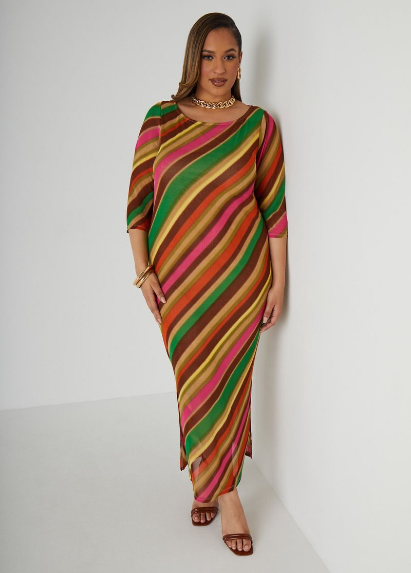 Bold Striped Dresses That Elongate