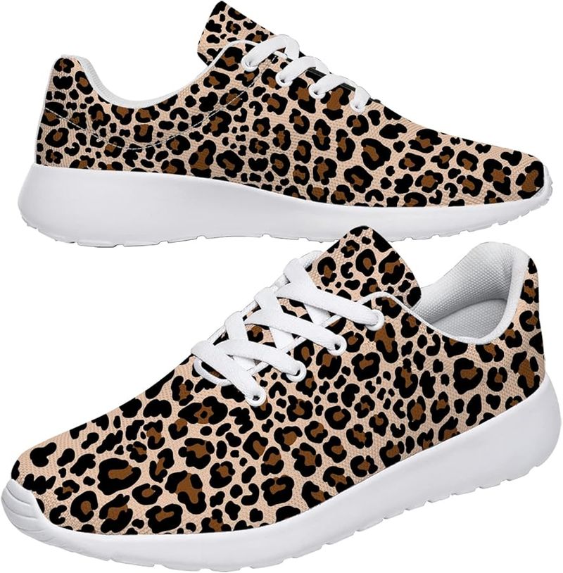 Cheetah Print Sneakers