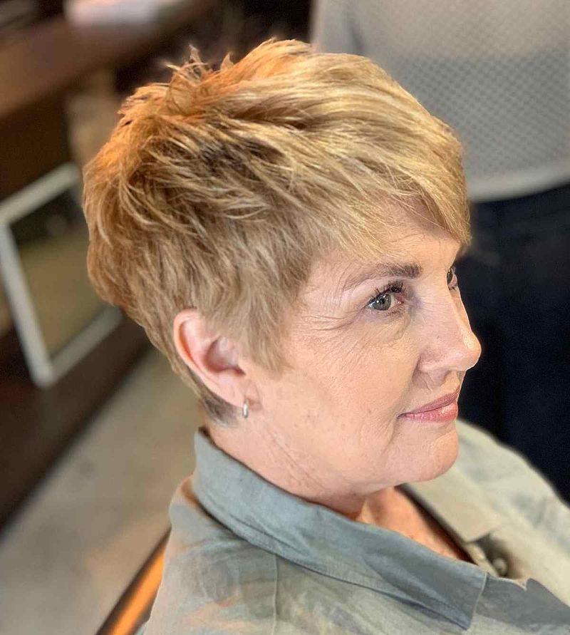 Pixie With Textured Crown