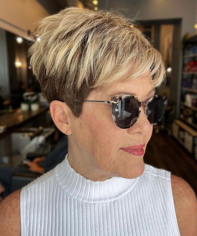 Modern Pixie with Longer Top