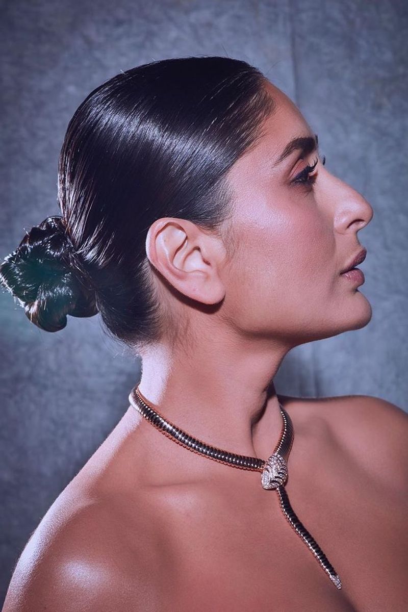 The Severe Scraped-Back Updo