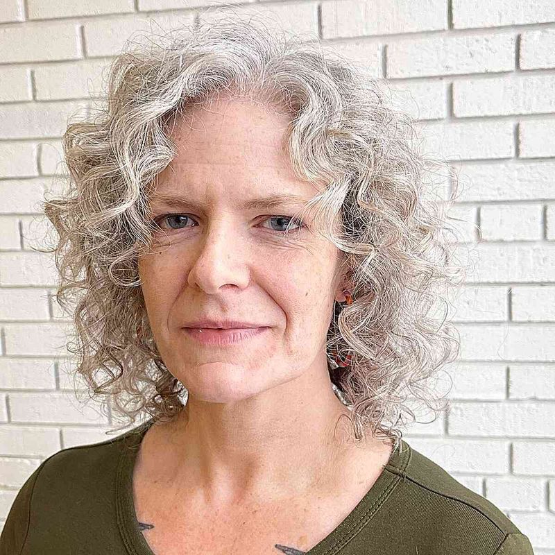The Tight, Permed Curls