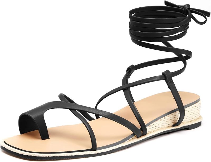 Barely-There Strappy Sandals