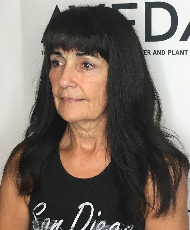 Attempting to Maintain Jet-Black Hair